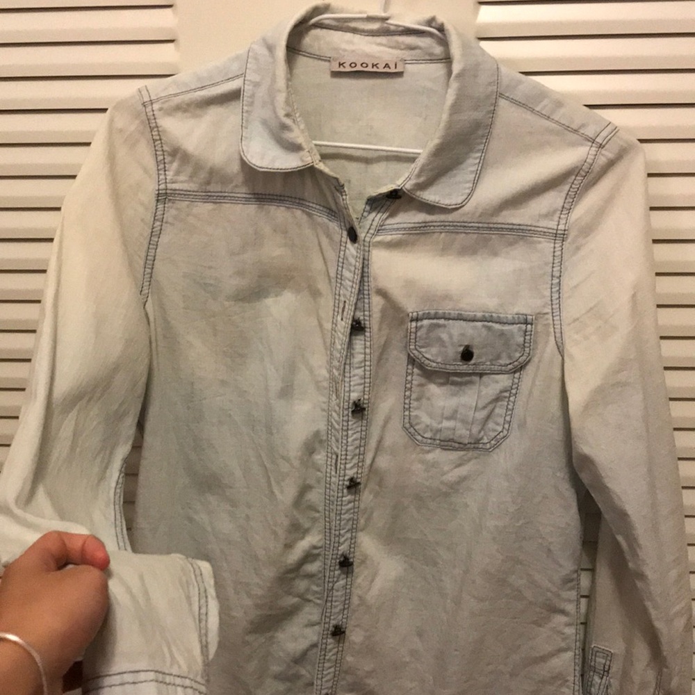 KOOKAI denim blouse